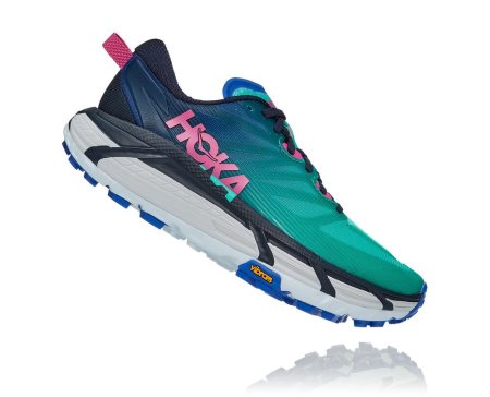 Hoka One One Mafate Speed 3 Ženske Trail Tekaški Čevlji Modra / Turkizna SI-427861Z